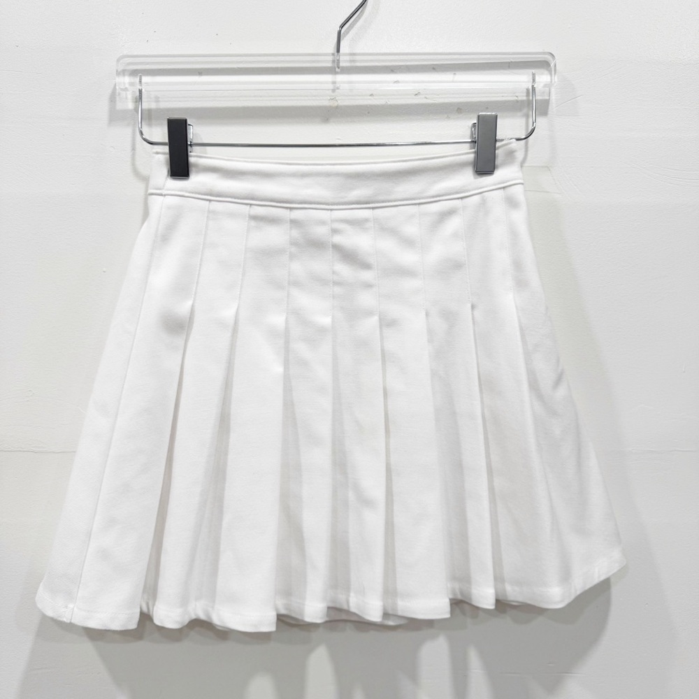 Hollister Ultra High Rise White Tennis Skirt XS